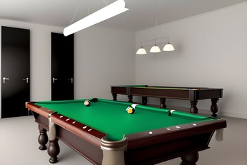 Colorful Billiard Balls on White Background