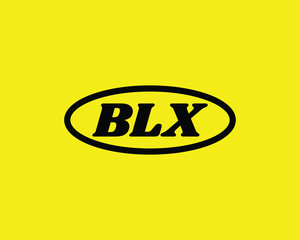 BLX logo design vector template. BLX