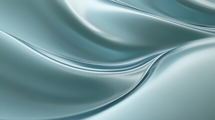 Obraz premium Abstract Teal Liquid Background D Rendering