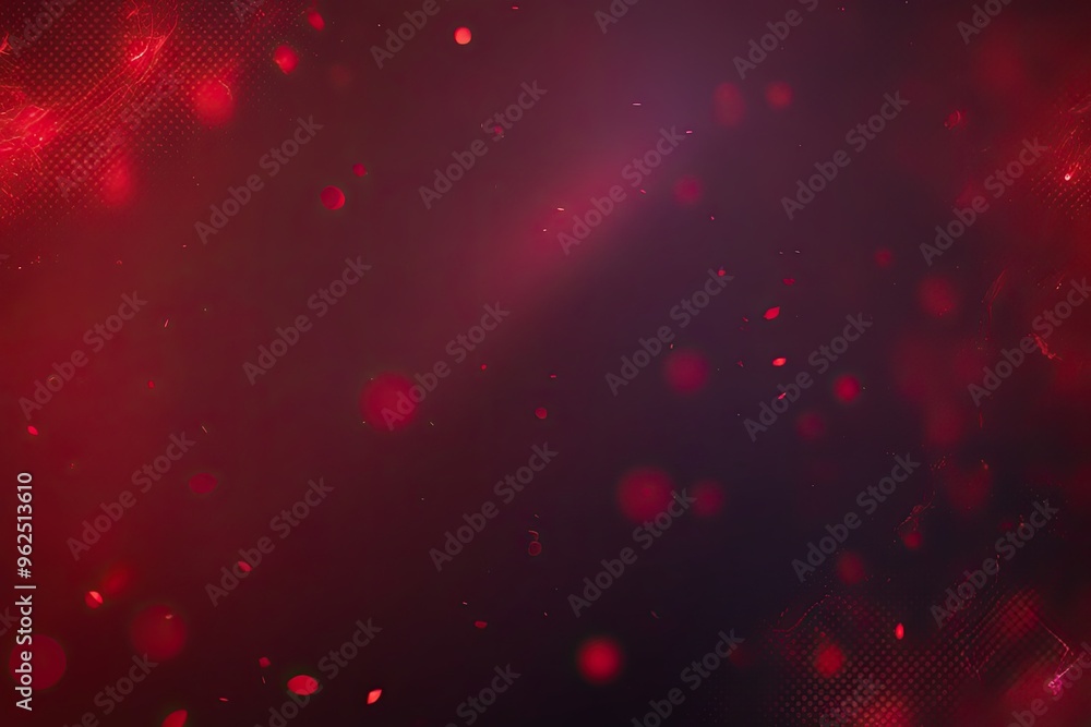 Poster crimson gradient background with flickering ruby lighting and midnight noise texture effect