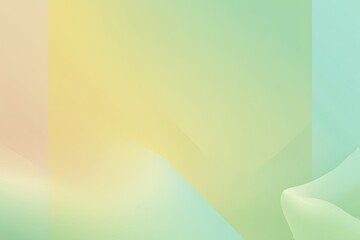Creamy Pale Yellow Mint Pastel Gradient Background Texture for Website Header Design
