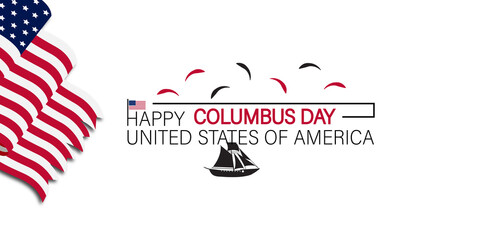A cheerful Columbus Day celebration in the USA
