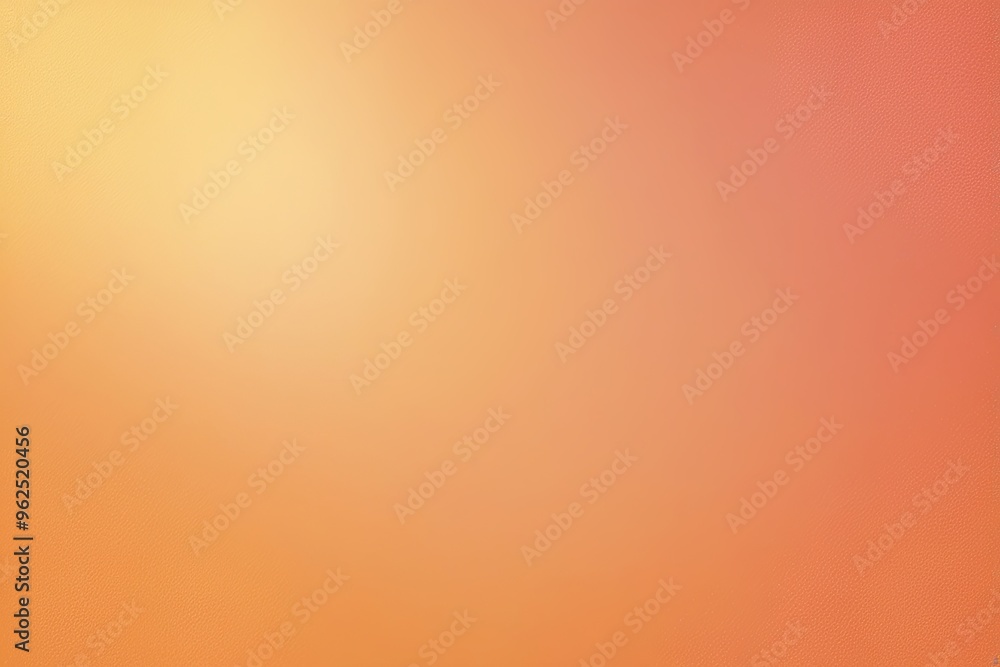Aufkleber soft peach gradient background with apricot dawn light and textured finish