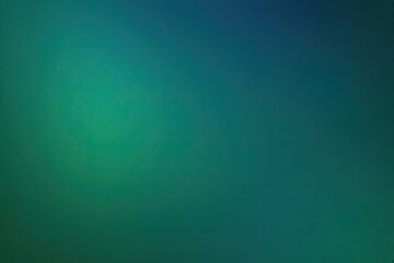 Obraz premium Teal Blue Green Grainy Gradient Background with Luminous Texture