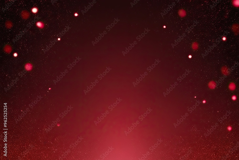Poster crimson gradient background with flickering ruby light and midnight noise texture effect