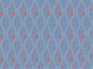 Vector seamless vintage floral pattern,wallpaper