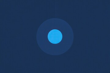 Light Blue Rays Over Dark Blue Background with Grainy Gradient Texture