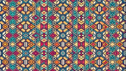 Geometric shapes pattern perfect for printing, textiles, wallpaper, and interior designs, geometric, shapes, pattern, design