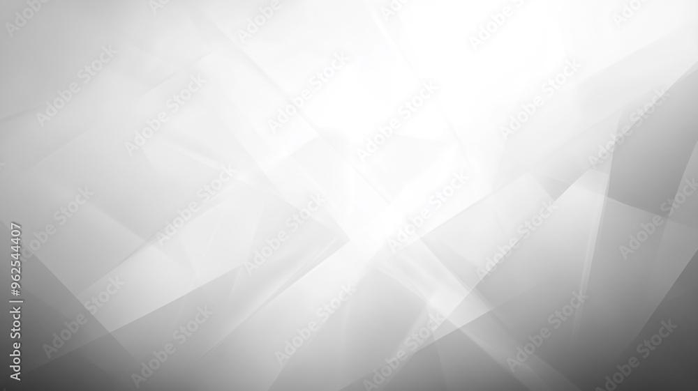 Poster abstract illustration featuring soft gradients and light effects in a minimalistic style