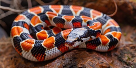 Stuart's Milksnake, a subspecies of Lampropeltis triangulum