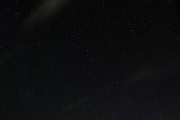 Night photography of the starry sky.