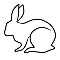Rabbit  Icon Vector 