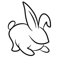 Rabbit  Icon Vector 