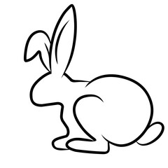 Rabbit  Icon Vector 