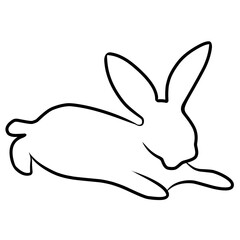 Rabbit  Icon Vector 