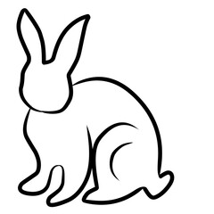 Rabbit  Icon Vector 