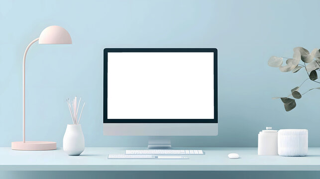 clean web design featuring minimal elements, soft pastel colors, and intuitive navigation for easy user interaction