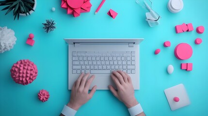 Highly Detailed Interactive Webpage Design with Engaging User Interface and Modern Aesthetics