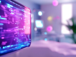 Futuristic Augmented Reality Medical Interface for Seamless Hospital Room Experience