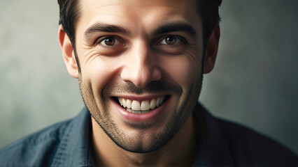 Fototapeta premium 男性笑顔