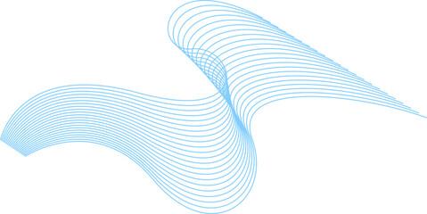 Abstract Curved Wave Element