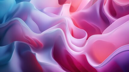 Fototapeta premium Abstract Swirling Pattern of Pink and Blue Hues