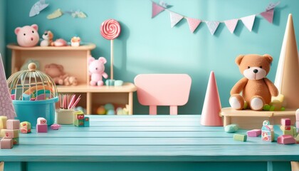 The children's room is a place filled with love.  