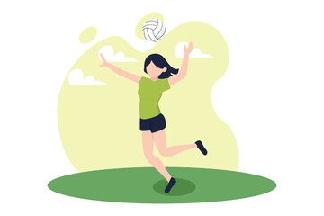 Sport Flat Design Illustration