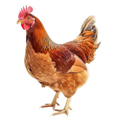 Fototapeta premium rooster isolated on white