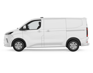 Delivery Van Isolated