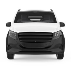 Naklejka premium Delivery Van Isolated