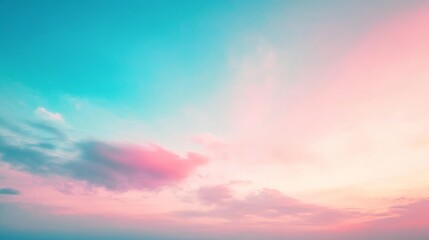This background features a serene gradient sky, transitioning from deep blue to soft pink, perfect for a calming product display