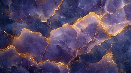 A regal purple marble background with bold, sweeping gold veins that give a sense of grandeur.