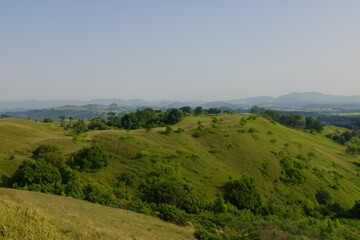 Fototapeta premium Hills Landscape Background