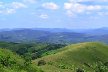 Obraz premium Hills Landscape Background