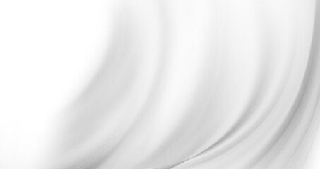 white cloth background abstract with soft waves