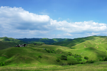 Obraz premium Hills Landscape Background
