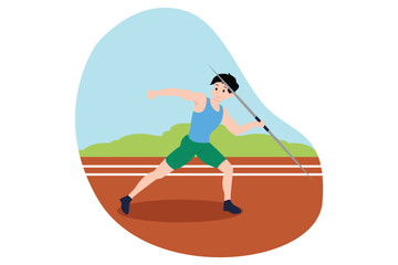 Sport Flat Design Illustration