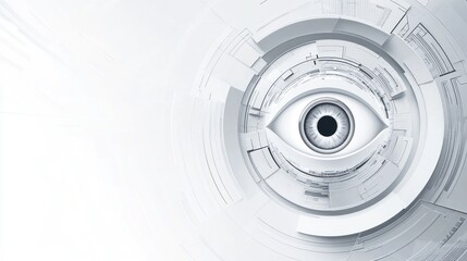 Obraz premium Digital Eye Abstract