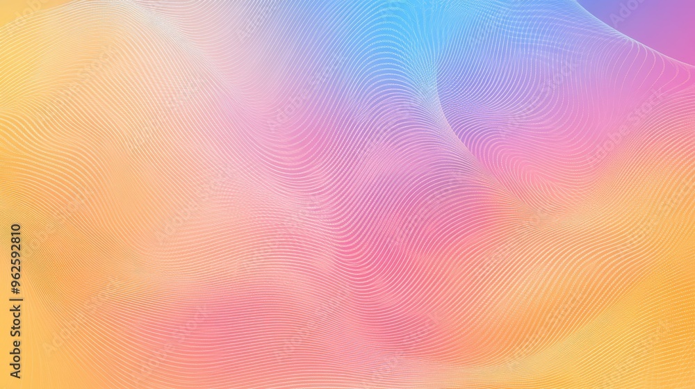 Poster experience a vibrant blend of retro and modern with this halftone gradient texture that adds depth t
