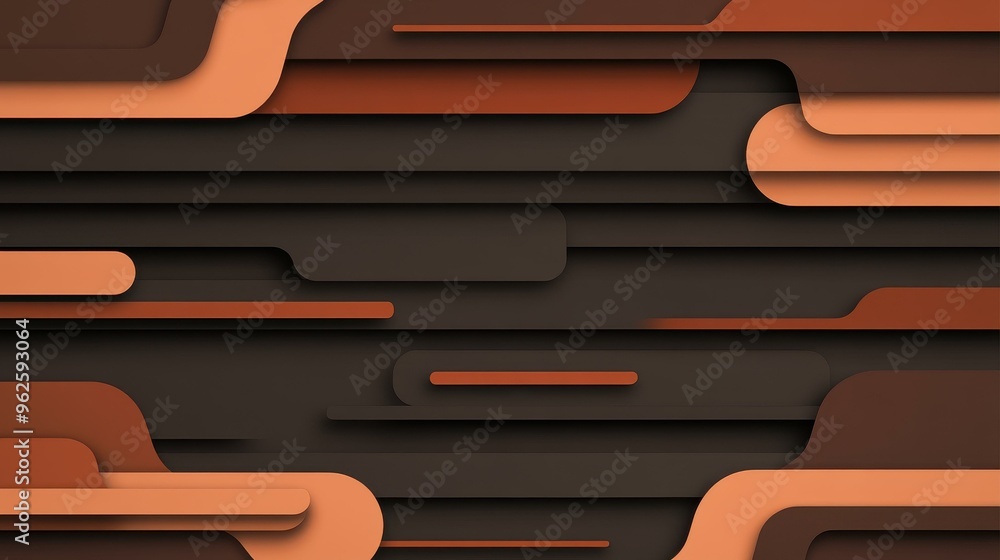 Aufkleber explore deep tones and abstract graphics to elevate your presentation design with a modern touch.