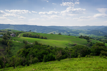 Hills Landscape Background