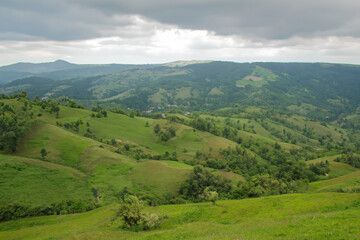 Fototapeta premium Hills Landscape Background