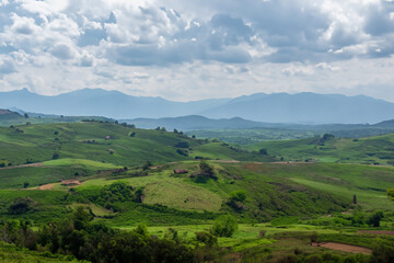 Hills Landscape Background