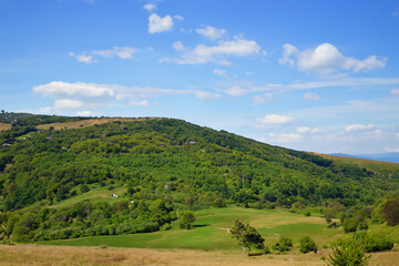 Fototapeta premium Hills Landscape Background