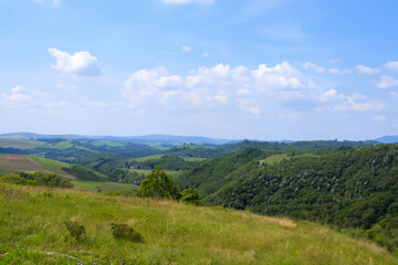 Fototapeta premium Hills Landscape Background