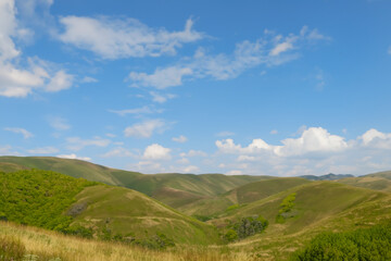 Fototapeta premium Hills Landscape Background
