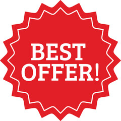 Best Offer Vector  design