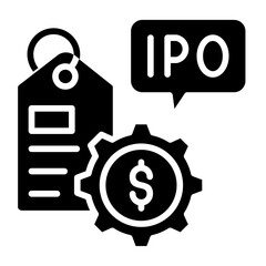 Obraz premium Ipo Pricing Icon