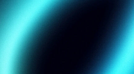 Abstract dark glowing neon blue orange yellow grainy gradient texture background summer poster and banner. Glowing noise texture gradient effect web banner or poster. Neon texture grainy gradient.